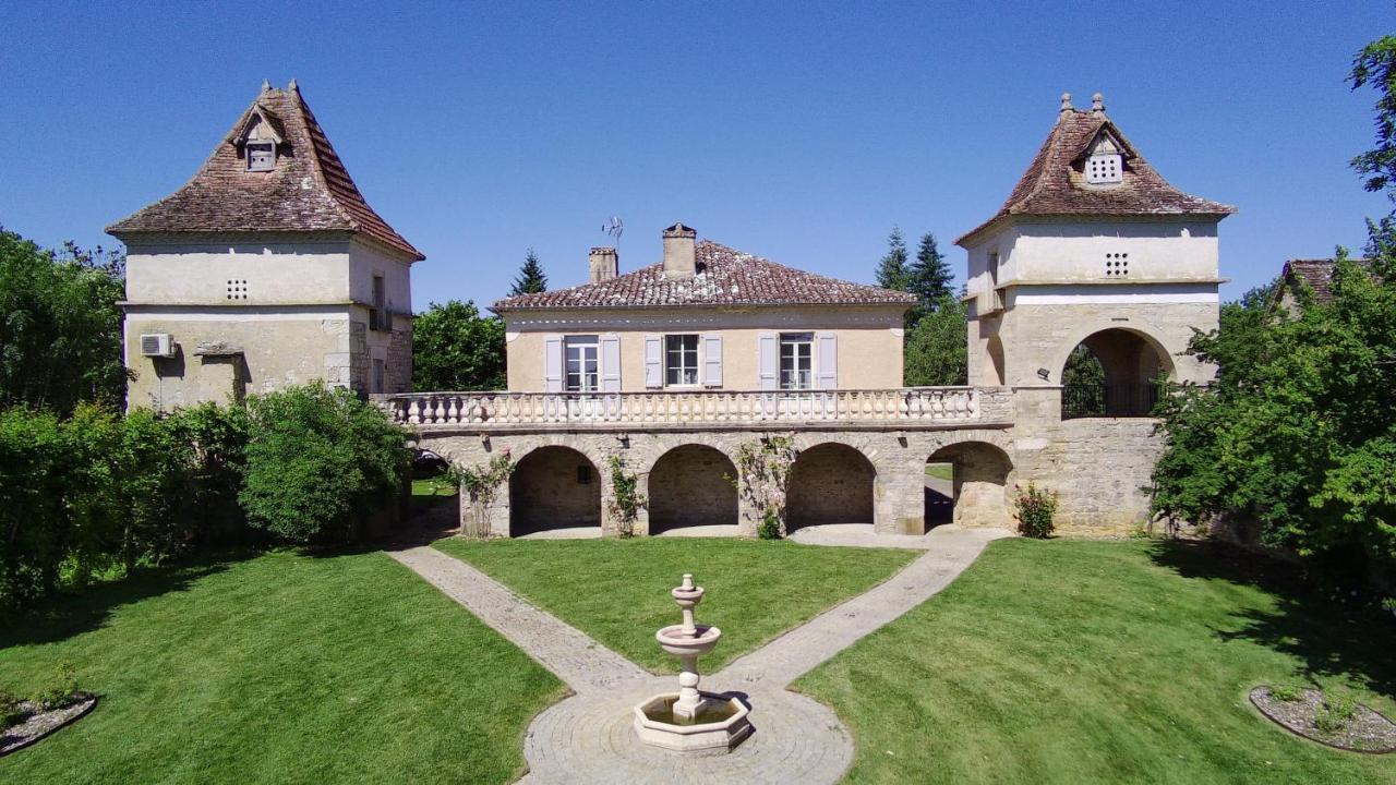 Domaine De Monplaisir Caylus Exterior foto
