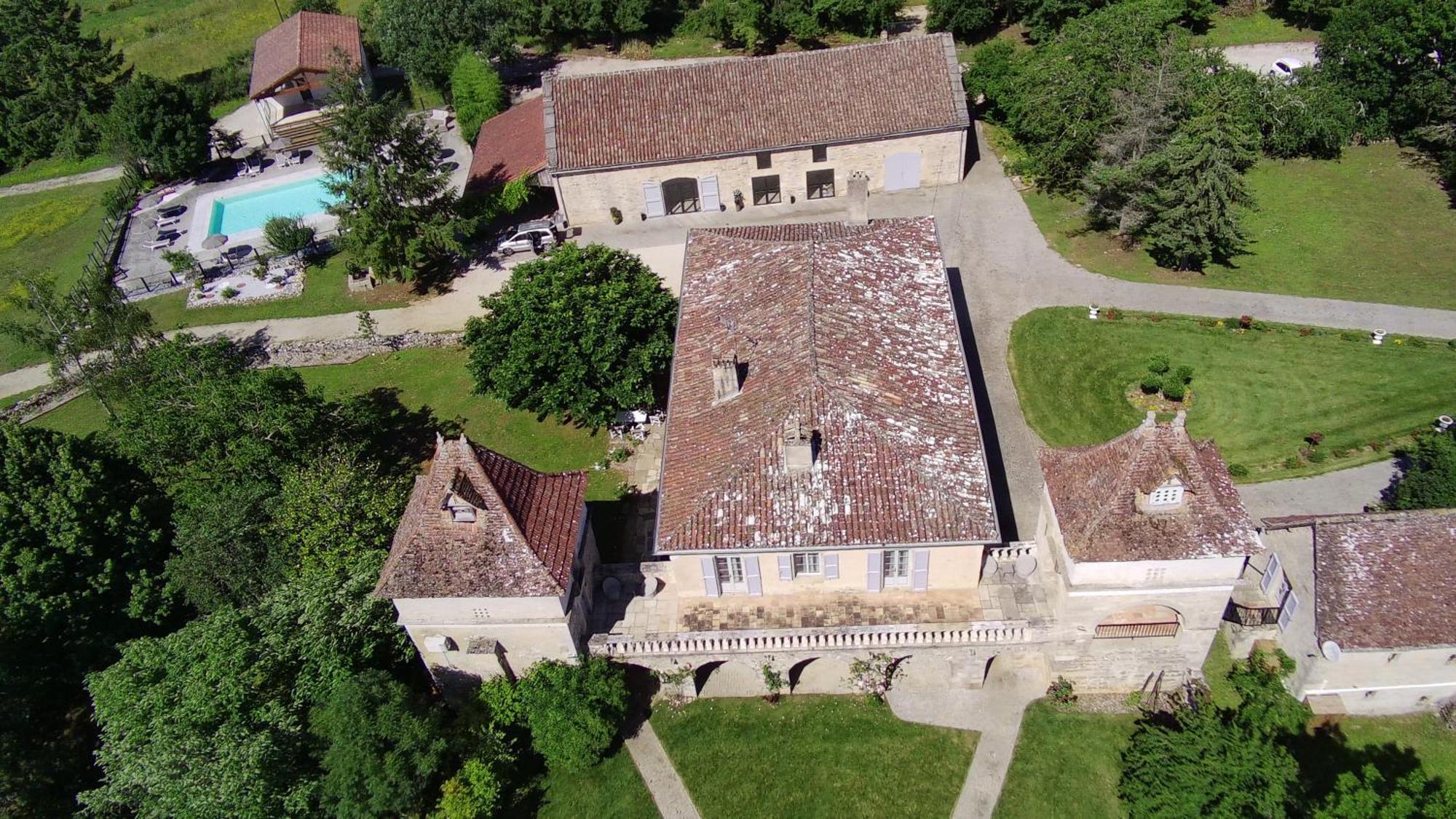 Domaine De Monplaisir Caylus Exterior foto