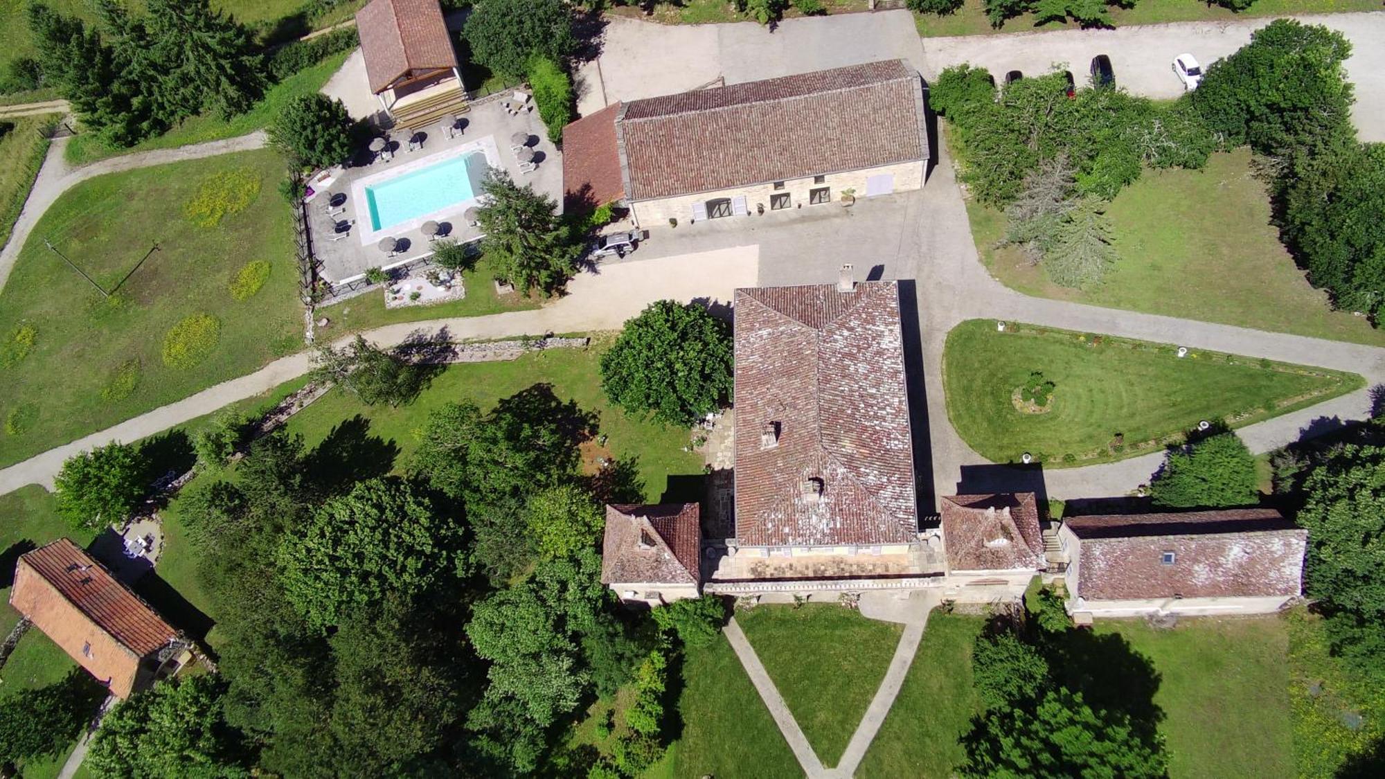 Domaine De Monplaisir Caylus Exterior foto